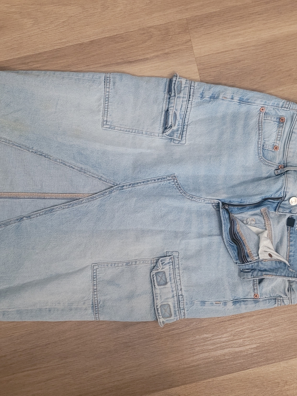 American Eagle Outfitters Light Wash Relaxed Men's Jeans